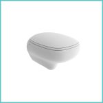 თეთრი მატე კერამიკული უნიტაზი, BOCCHI Fenice Rimless Matt White